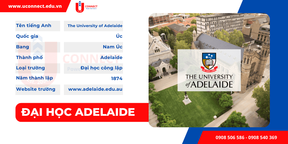 Đại học Adelaide, bang Nam Úc , Úc